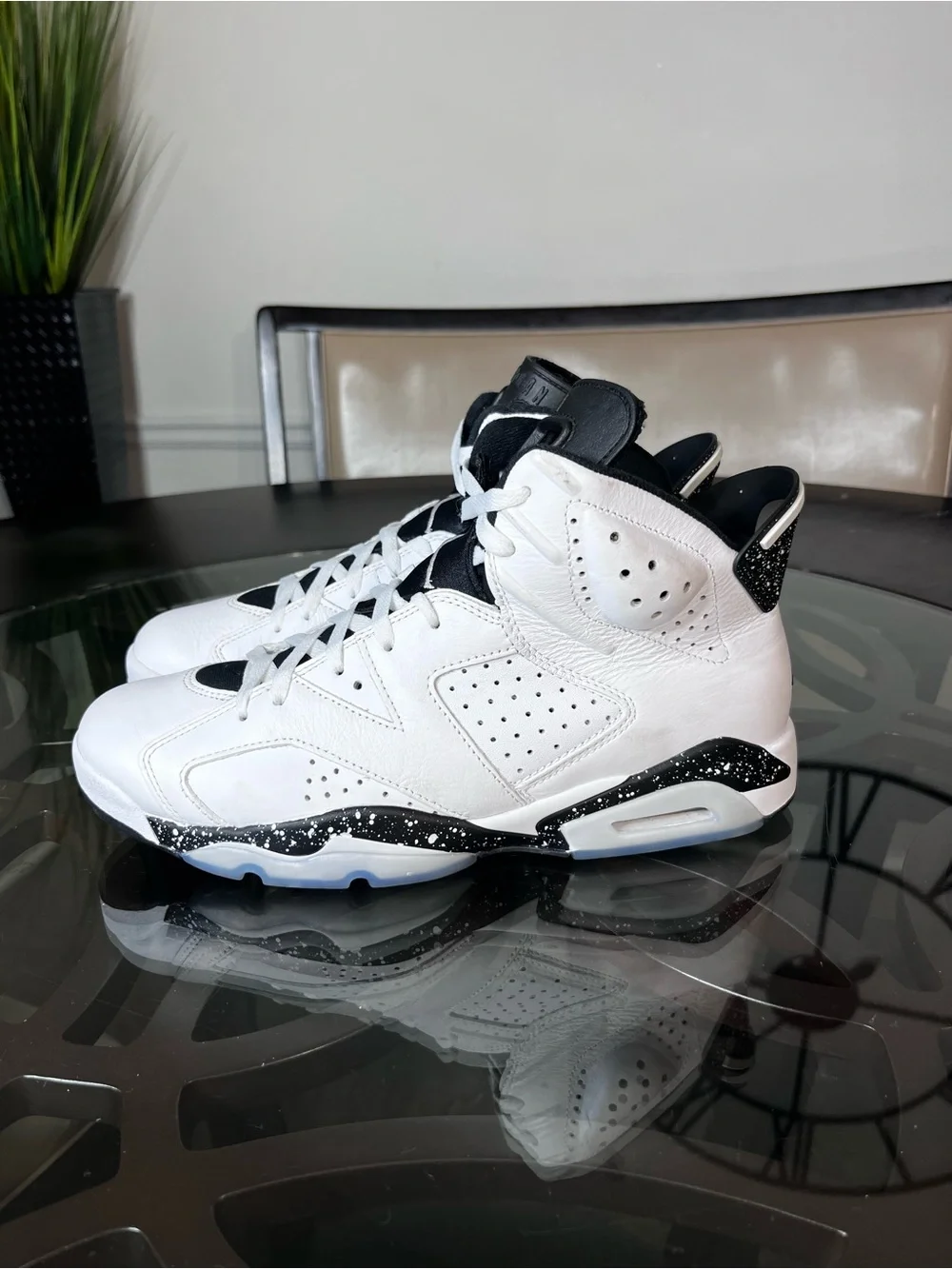 Nike Air Jordan 6 Retro Reverse Oreo Men's Sz 11
